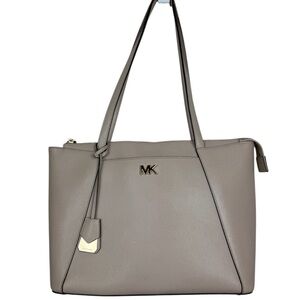 Michael Kors Maddie Medium Crossgrain Leather Tote